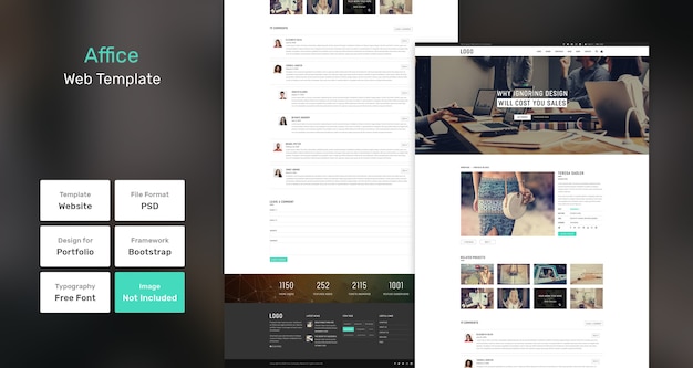 Affice-portfolio-webvorlage