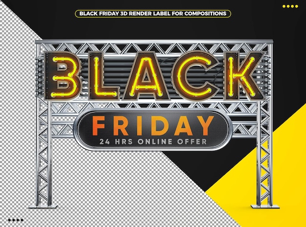 Affichage 3d Black Friday Offre En Ligne 24h