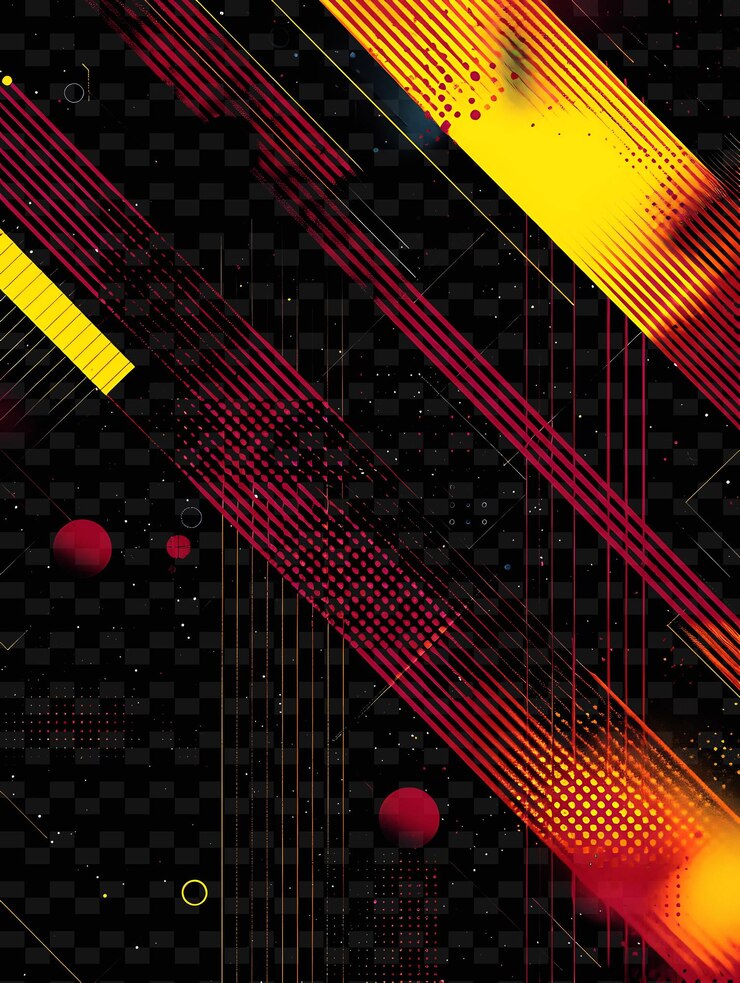 PSD une affiche colorée avec le mot " x " sur elle