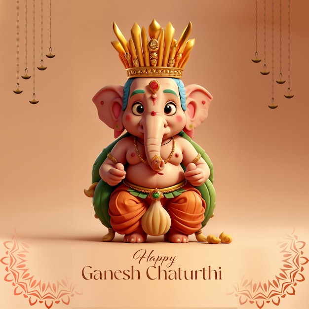 Affiche Ganesh Chaturthi