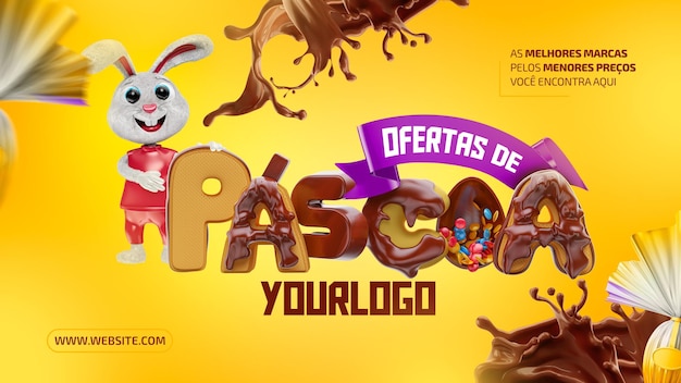 Une affiche jaune qui dit 'essaas de pasco' votre logo