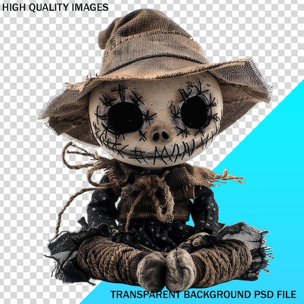 PSD une affiche d'un monstre avec un chapeau sur elle qui dit photographie de haute qualité