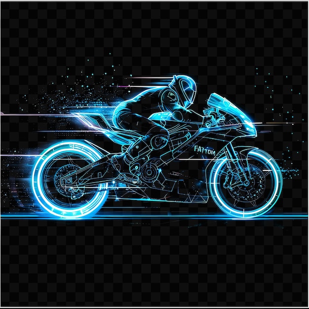 Une Affiche D'un Motocycliste Avec Le Mot S Sur Le Devant