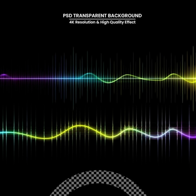 Affiche musicale pour festival électronique avec lignes pointillées et vagues Concept de conception de couverture de flyer fête