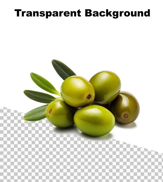 PSD une affiche avec une nature morte d'olives