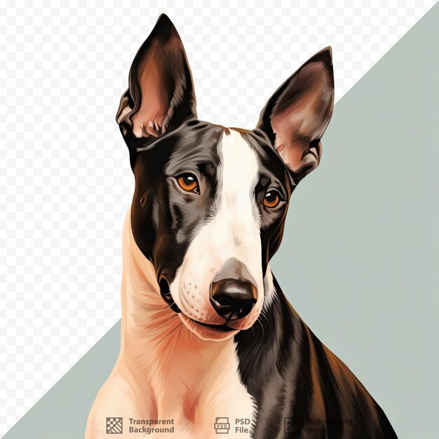PSD une affiche pour un chien appelé chien nommé chien.