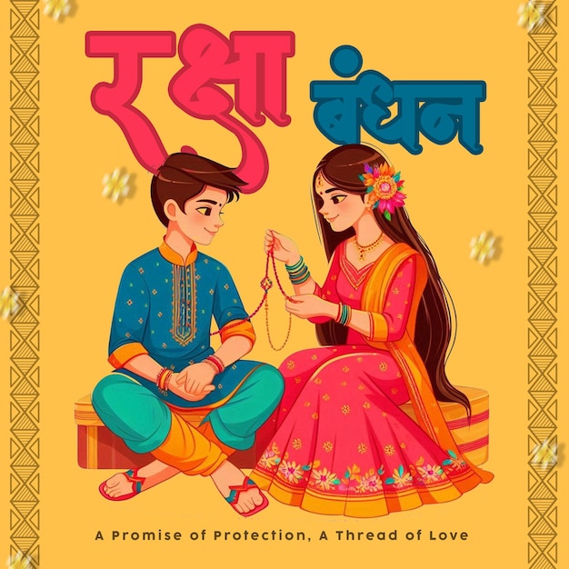 une affiche pour un jeune couple avec un amour d'amour