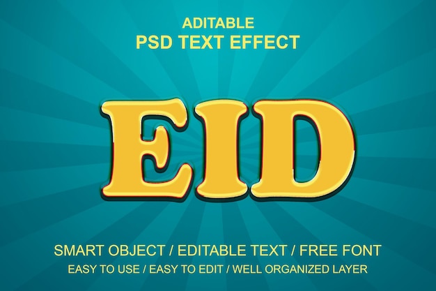 une affiche pour un livre appelé est sur fond bleu Eid