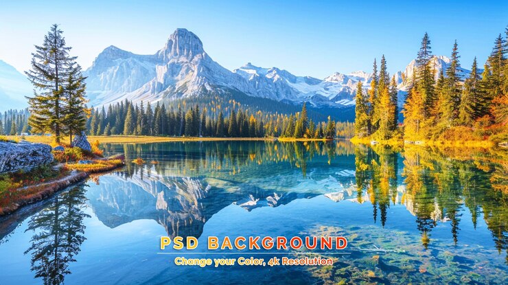 PSD une affiche pour la musique des montagnes