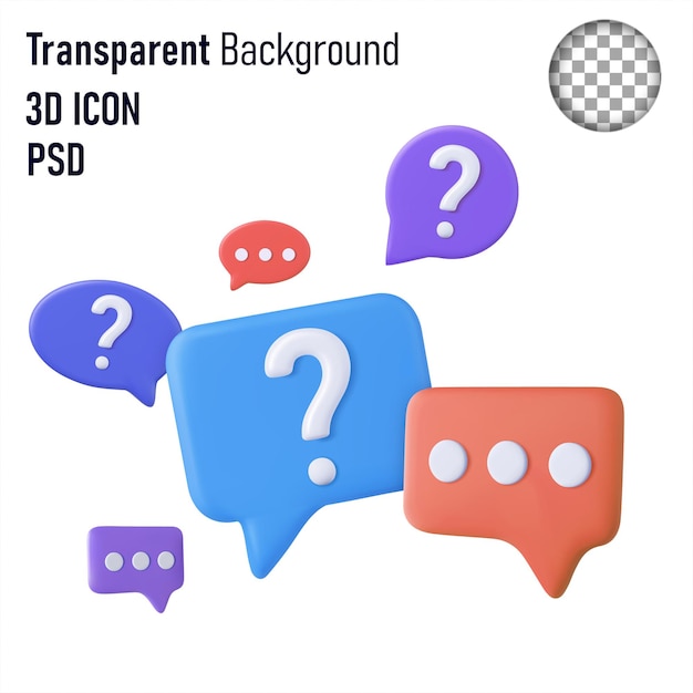 une affiche pour un point d'interrogation avec un visage bleu et rouge