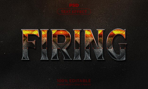 une affiche pour le service d'incendie montre une image du logo pour le logo de l'entreprise