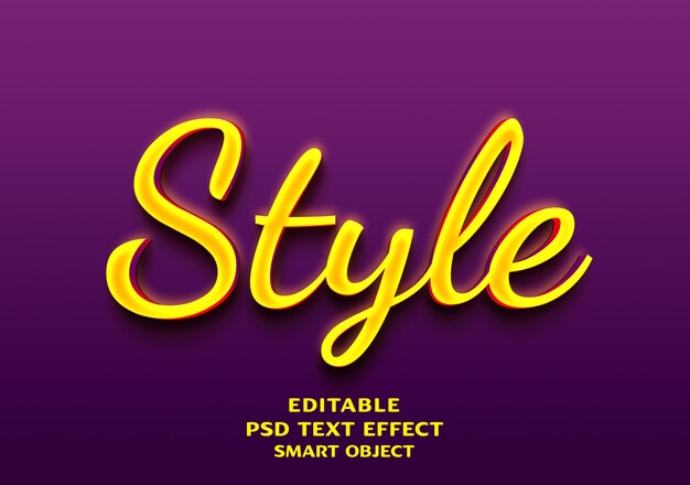 une affiche violette avec les mots style style texte