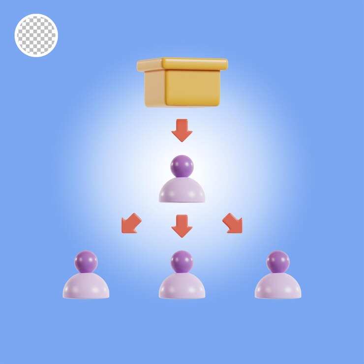 PSD affiliate object 3d icon illustration