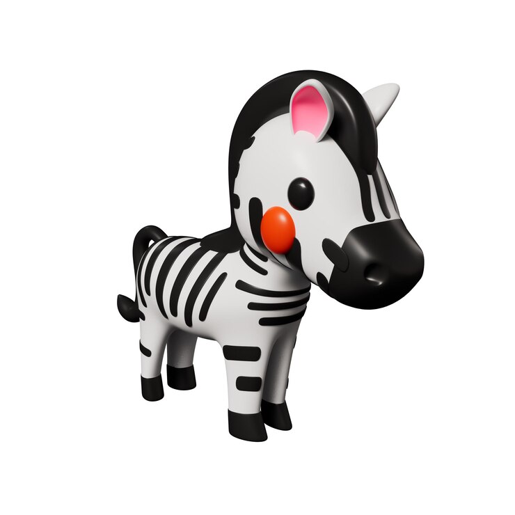 PSD afrika-tiere 3d-illustration