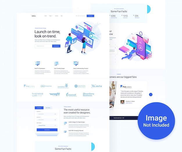 Agência digital e design de sites de negócios psd