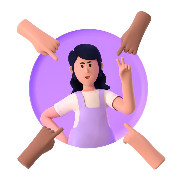 PSD agencia de oficina de negocios target talent modelo 3d