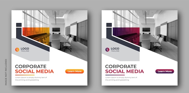 PSD agentur für digitales marketing und business social media und instagram-post-template-banner