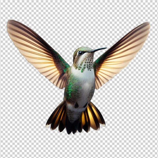 PSD agile hummingbird flugmuster png