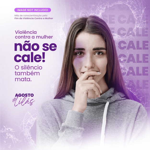 Agosto Lilas Combate Violencia Contra A Mulher