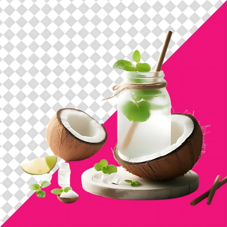 PSD agua de coco refrescante