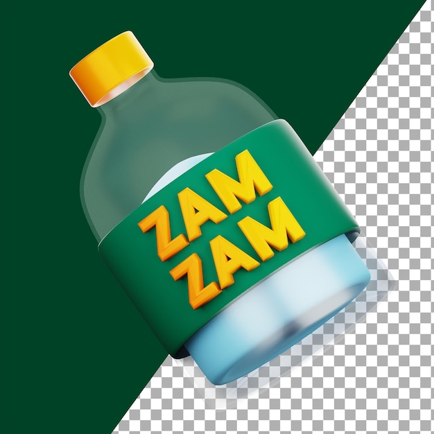 PSD Água de zam zam 3d