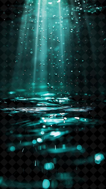 El agua es de un color verde oscuro que se llama la canción de la película
