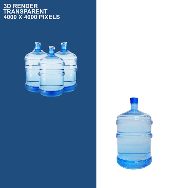 Agua pura y saludable fondo transparente