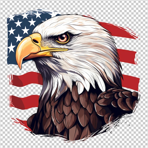 PSD Águia careca americana png