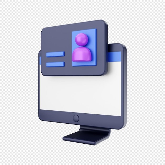 Ahorro de datos de función de computadora 3d