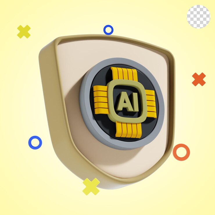 PSD ai imagen icono y ilustración en 3d