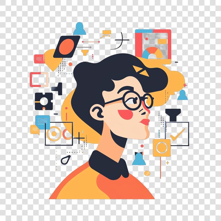 PSD ai realistic photo isolated on transparent background