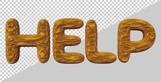Aide à la conception de texte avec un style d'effet moderne 3d