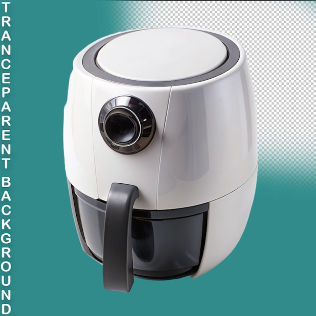 PSD airfryer em kicthen em fundo transparente