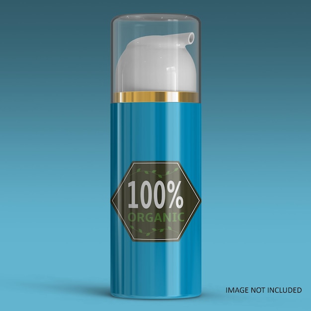 Airless-kosmetikflaschenmodell für ihr produktdesign