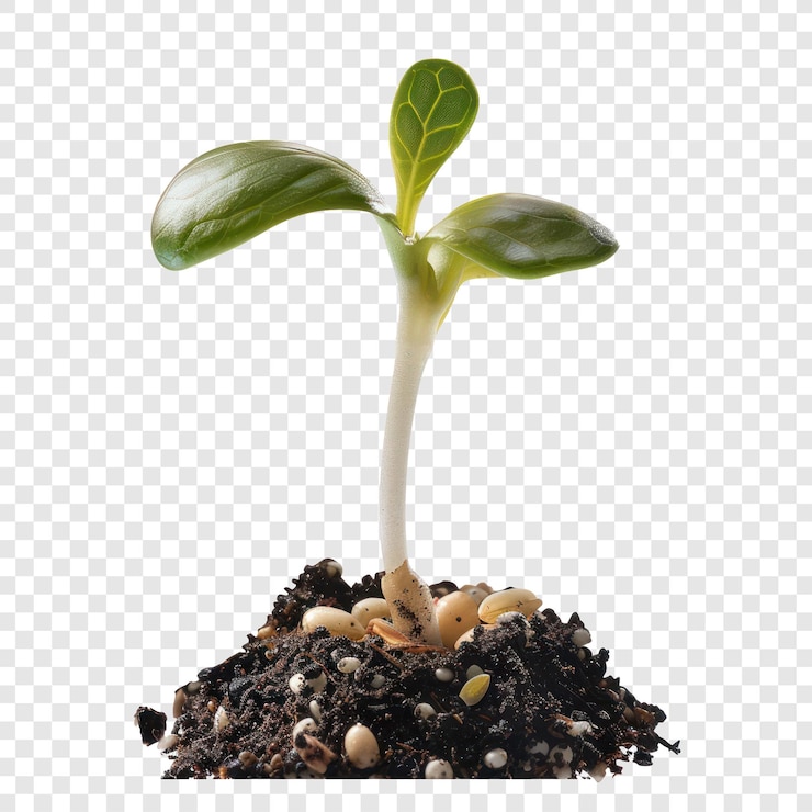 PSD el aislado de germinación de las semillas en png ar 11 estilo blanco crudo job id 5b93d2e836ff43dbac9b25400b753d3b