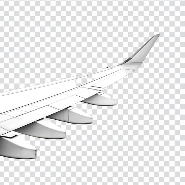 Ala dell'aereo Flaps Ailerons Volo Viaggio Aviazione Cielo Aeromobile Motore Altitudine