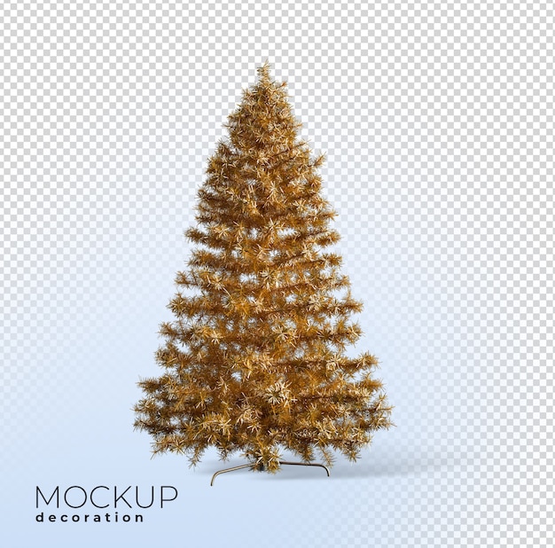 albero di natale 3d rendering