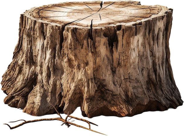 Albero di tronco di legno