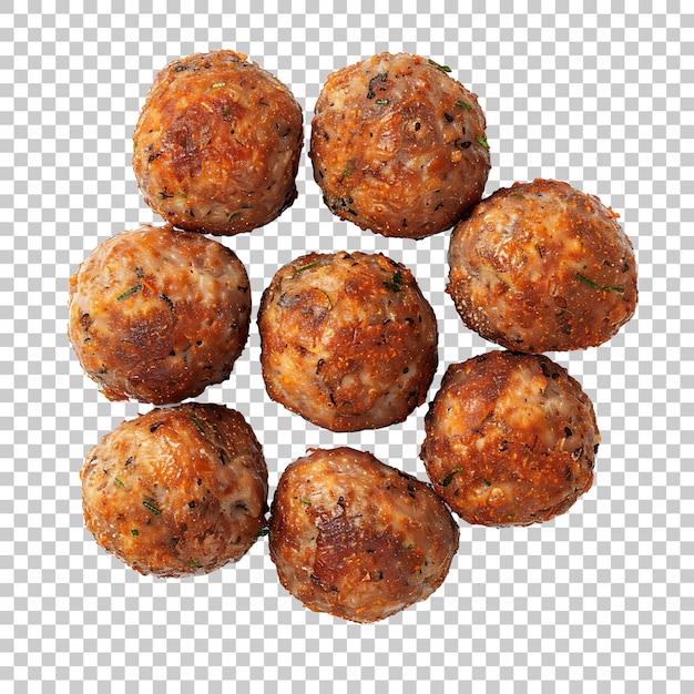 PSD albondigas png com fundo transparente