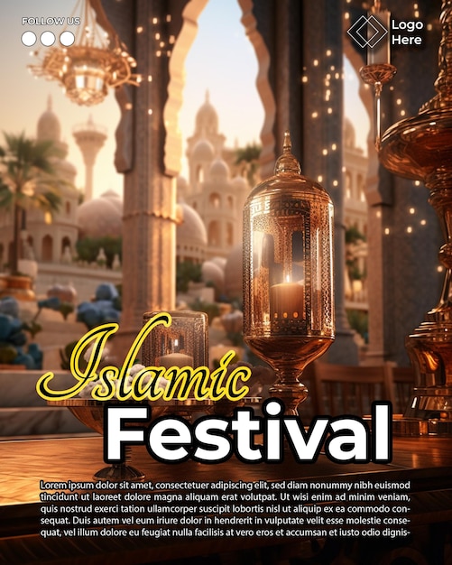 Album d’affiches du festival islamique