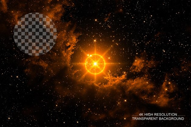 PSD aldebaran star k5iii gigante naranja atractivo lejano fondo transparente