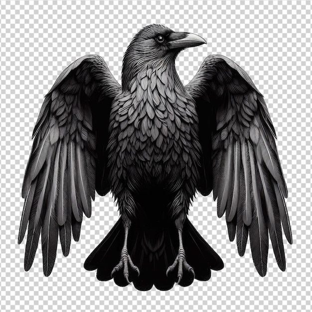 PSD alert crow stance png