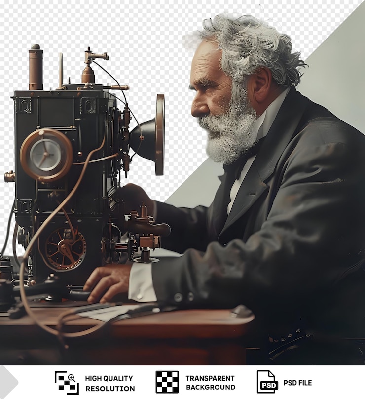 PSD alexander graham bell prova il primo prototipo di telefono