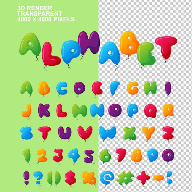 alfabeto adesivos coloridos alfabeto letra euclidiano balão bonito balão palavra palavra em inglês h