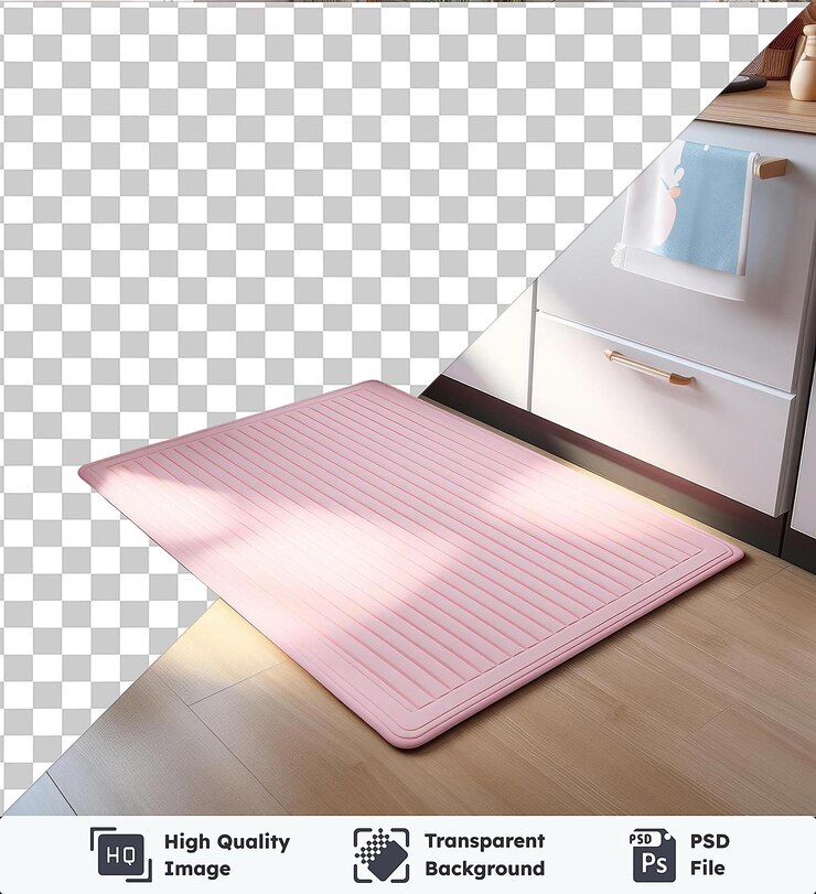PSD alfombra de cocina con imágenes de psd transparente