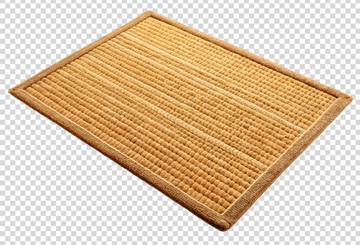 PSD una alfombra de madera con una alfombra marrón en ella y las palabras no
