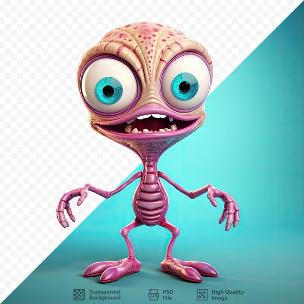 Personagem de desenho animado alienígena imagem vetorial de izakowski©  94305182