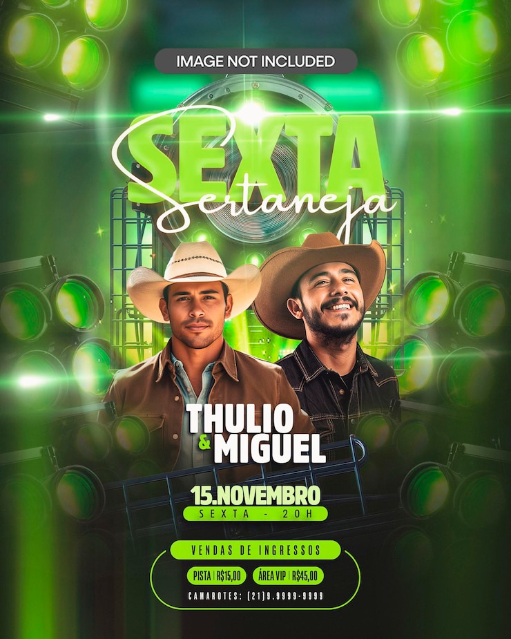 PSD alimentación de carteles de vuelos de eventos del club
