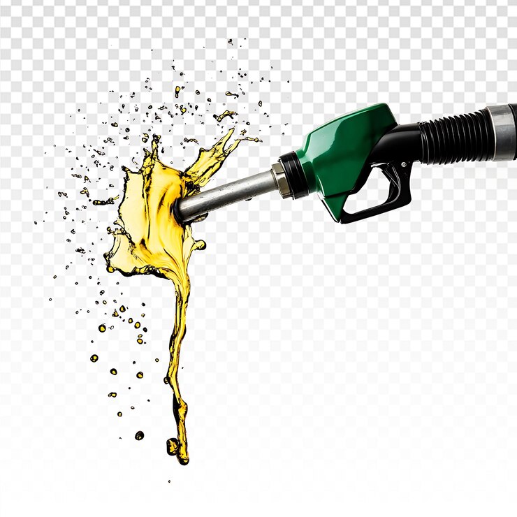 PSD alimentare il futuro spruzzando benzina per l'innovazione