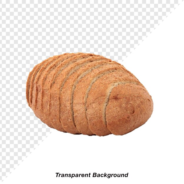 Alimenti da panetteria a sfondo trasparente